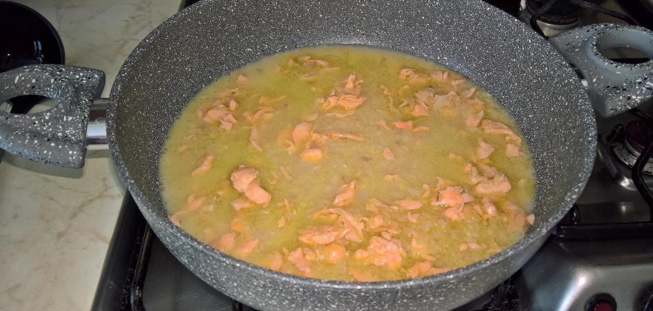 risotto salmonato